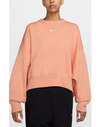 Nike - Phoenix Fleece Crewneck Sweatshirt - Lyst