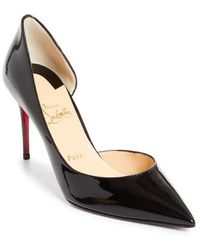 Christian Louboutin - Iriza Pointed Toe Half D'Orsay Pump - Lyst