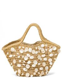 LSPACE - Alba Crochet Raffia Tote - Lyst