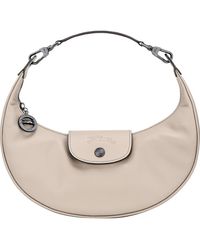 Longchamp - Le Pliage Xtra Round Leather Top Handle Bag - Lyst