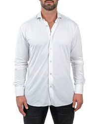 Maceoo - Einstein Stretchblotter Button-Up Shirt - Lyst