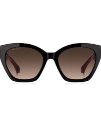 Etro - 55Mm Rectangular Cat Eye Sunglasses - Lyst