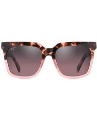 Maui Jim - Rooftops 54Mm Polarizedplus2 Square Sunglasses - Lyst