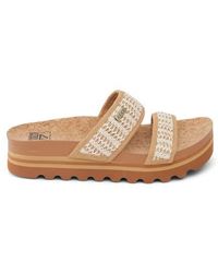 Reef - Cushion Vista Hi Platform Slide Sandal - Lyst