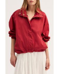 Madewell - Funnel Neck Windbreaker Jacket - Lyst