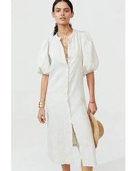 Lanhtropy - Bubble Linen Dress - Lyst