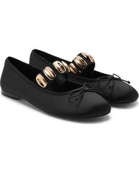 Mango - Mary Jane Ballet Flat - Lyst