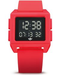 adidas watches red