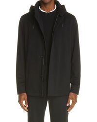 Zegna - Elements Cashmere Hooded Field Jacket - Lyst