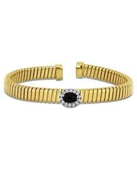 Julianna B - Stone & Cubic Zirconia Bangle Bracelet - Lyst