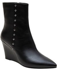 Lisa Vicky - Sassy Pointed Toe Wedge Bootie - Lyst