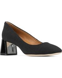 Donald J Pliner - Delite Flared Block Heel Pump - Lyst
