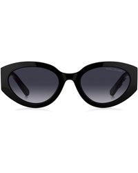 Marc Jacobs - 54mm Round Sunglasses - Lyst