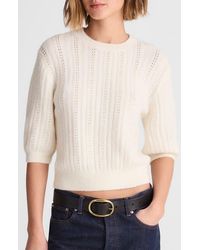 Madewell - Cloudsoft Short Sleeve Sweater - Lyst
