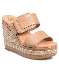 Kork-Ease - Raya Espadrille Platform Wedge Slide Sandal - Lyst