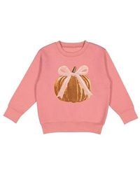 Sweet Wink - Pumpkin Sequin Patch Sweatshirt - Lyst