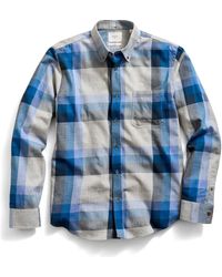 Billy Reid - Plaid Cotton Button-Down Shirt - Lyst