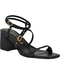 Guess - Galeon Ankle Strap Sandal - Lyst