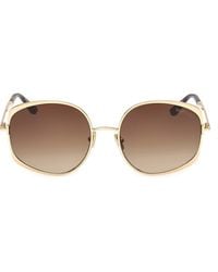 Tom Ford - Abbey 58Mm Round Sunglasses - Lyst