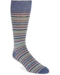 Nordstrom - Multistripe Dress Socks - Lyst