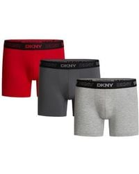 DKNY - 3-Pack Eco Active Boxer Briefs - Lyst