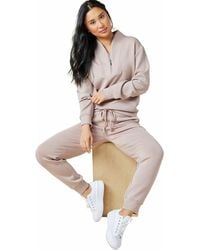 Softies - Athleisure Dreamtech 1/4 Zip Jogger Set - Lyst