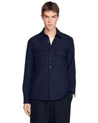 Sandro - Patch Pocket Shirt - Lyst