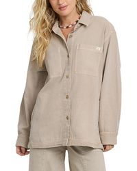 Billabong - Washed Ashore 2 Cotton Shacket - Lyst