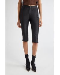 ShuShu/Tong - Satin Capri Pants - Lyst
