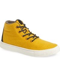 YY Nation - Alto Water Resistant Wool Blend High Top Sneaker - Lyst