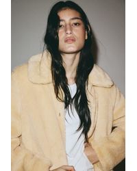 H&M - Pile Jacket - Lyst