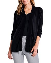 NIC+ZOE - Nic+zoe All Year Open Front Cardigan - Lyst