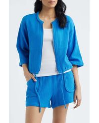 City Blues - Zip Front Jacket - Lyst