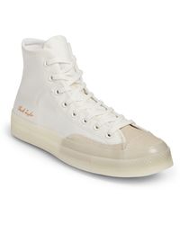 all white high top nikes