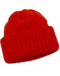 Free People - Coast Line Cable Beanie - Lyst