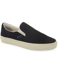 Tom Ford - Jude Perforated Suede Slip-On Sneaker - Lyst