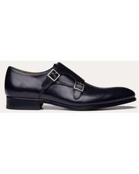 Ace Marks - Kurt Plain Toe Monkstrap - Lyst