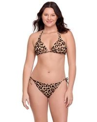 Aqua Green - String Triangle Bikini Set - Lyst