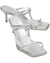 Prologue Shoes - Mocha Strap Heel Sandal - Lyst