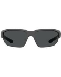 Under Armour - 70Mm Polarized Oversize Sport Sunglasses - Lyst
