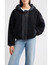 Canada Goose - Alberini Reversible High Pile Fleece Bomber Jacket - Lyst