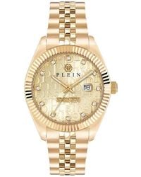 Philipp Plein - Date Superlative Crystal Bracelet Watch, 41Mm - Lyst