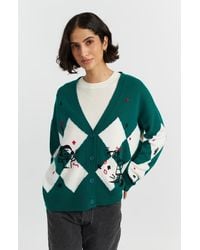 Chinti & Parker - Wool Cashmere Peanuts Poker Cardigan - Lyst
