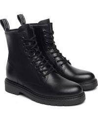 Nero Giardini - Clean Combat Boot - Lyst
