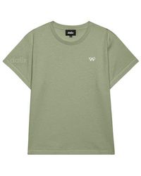 Alix - Bow Lightweight High Waisted Tee - Lyst