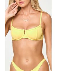 LSPACE - Hunter Underwire Bikini Top - Lyst