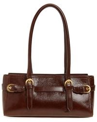 Reformation - Dominique Leather Shoulder Bag - Lyst