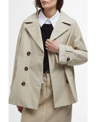 Barbour - Maisy Showerproof Double Breasted Jacket - Lyst