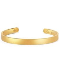 Nialaya - Open Cuff Bangle - Lyst