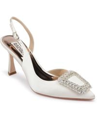 Badgley mischka clearance vera embellished pump